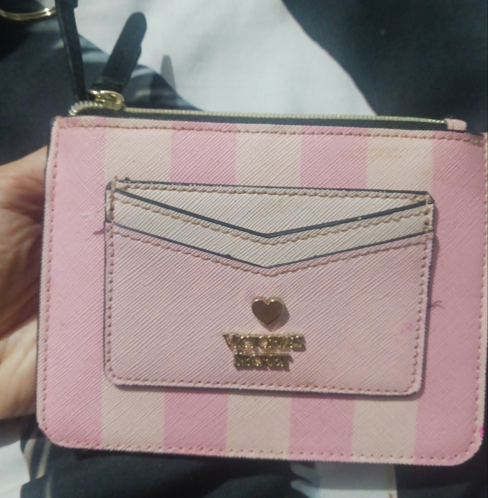 Victoria's Secret Women Mini Zip Flat Bag - Picture 3 of 10